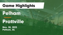 Pelham  vs Prattville  Game Highlights - Nov. 30, 2023