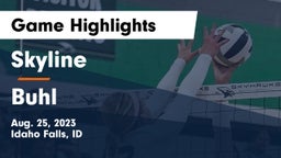 Skyline  vs Buhl Game Highlights - Aug. 25, 2023