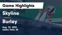 Skyline  vs Burley  Game Highlights - Aug. 25, 2023