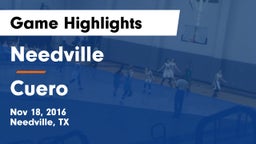 Needville  vs Cuero  Game Highlights - Nov 18, 2016