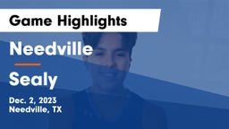 Needville  vs Sealy  Game Highlights - Dec. 2, 2023