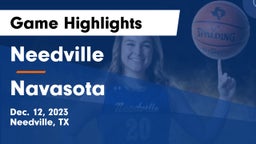 Needville  vs Navasota  Game Highlights - Dec. 12, 2023