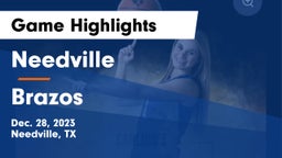 Needville  vs Brazos Game Highlights - Dec. 28, 2023