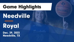 Needville  vs Royal Game Highlights - Dec. 29, 2023