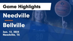 Needville  vs Bellville Game Highlights - Jan. 12, 2024