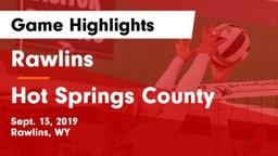 Rawlins  vs Hot Springs County  Game Highlights - Sept. 13, 2019