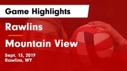 Rawlins  vs Mountain View  Game Highlights - Sept. 13, 2019