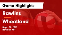 Rawlins  vs Wheatland Game Highlights - Sept. 21, 2019