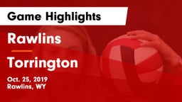 Rawlins  vs Torrington Game Highlights - Oct. 25, 2019