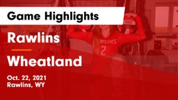 Rawlins  vs Wheatland Game Highlights - Oct. 22, 2021