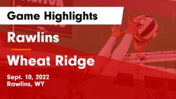 Rawlins  vs Wheat Ridge  Game Highlights - Sept. 10, 2022