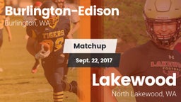 Matchup: Burlington-Edison vs. Lakewood  2017