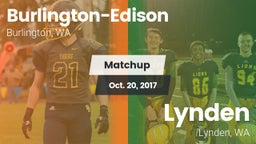 Matchup: Burlington-Edison vs. Lynden  2017