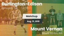 Matchup: Burlington-Edison vs. Mount Vernon  2018