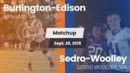 Matchup: Burlington-Edison vs. Sedro-Woolley  2018
