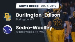 Recap: Burlington-Edison  vs. Sedro-Woolley  2019
