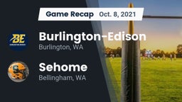 Recap: Burlington-Edison  vs. Sehome  2021