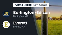 Recap: Burlington-Edison  vs. Everett  2022