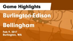 Burlington-Edison  vs Bellingham  Game Highlights - Feb 9, 2017