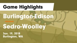 Burlington-Edison  vs Sedro-Woolley  Game Highlights - Jan. 19, 2018