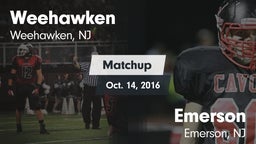 Matchup: Weehawken High vs. Emerson  2016