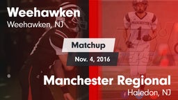 Matchup: Weehawken High vs. Manchester Regional  2016