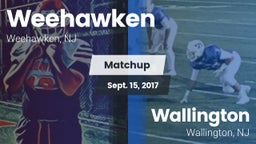 Matchup: Weehawken High vs. Wallington  2017