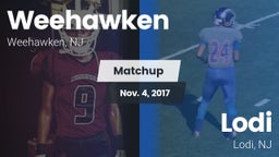 Matchup: Weehawken High vs. Lodi  2017