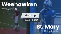 Matchup: Weehawken High vs. St. Mary  2018
