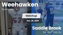Matchup: Weehawken High vs. Saddle Brook  2018