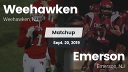 Matchup: Weehawken High vs. Emerson  2019