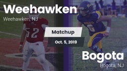 Matchup: Weehawken High vs. Bogota  2019