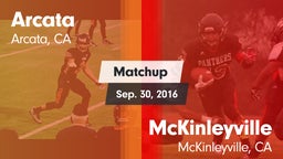 Matchup: Arcata  vs. McKinleyville  2016
