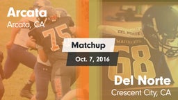 Matchup: Arcata  vs. Del Norte  2016