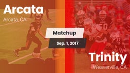 Matchup: Arcata  vs. Trinity  2017