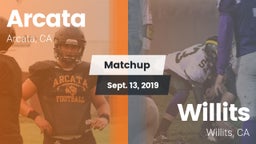 Matchup: Arcata  vs. Willits  2019