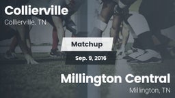 Matchup: Collierville High vs. Millington Central  2016