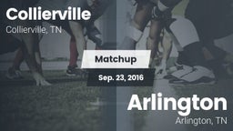 Matchup: Collierville High vs. Arlington  2016