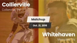 Matchup: Collierville High vs. Whitehaven  2016