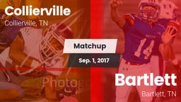 Matchup: Collierville High vs. Bartlett  2017