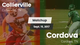 Matchup: Collierville High vs. Cordova  2017