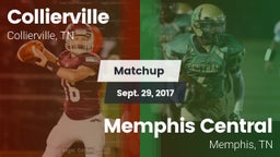 Matchup: Collierville High vs. Memphis Central  2017