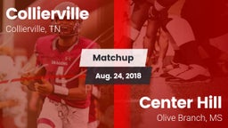 Matchup: Collierville High vs. Center Hill  2018