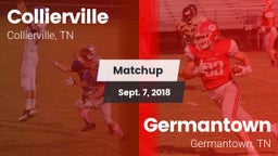 Matchup: Collierville High vs. Germantown  2018