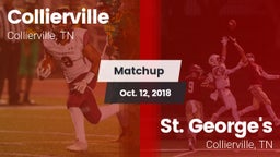 Matchup: Collierville High vs. St. George's  2018