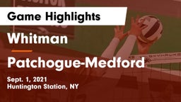 Whitman  vs Patchogue-Medford  Game Highlights - Sept. 1, 2021