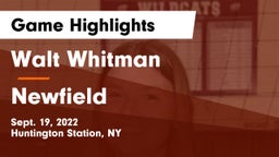 Walt Whitman  vs Newfield   Game Highlights - Sept. 19, 2022