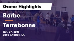 Barbe  vs Terrebonne Game Highlights - Oct. 27, 2023