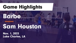 Barbe  vs Sam Houston  Game Highlights - Nov. 1, 2023