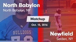 Matchup: North Babylon High vs. Newfield  2016